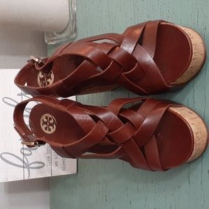 TORY BURCH WEDGES SZ 10 M